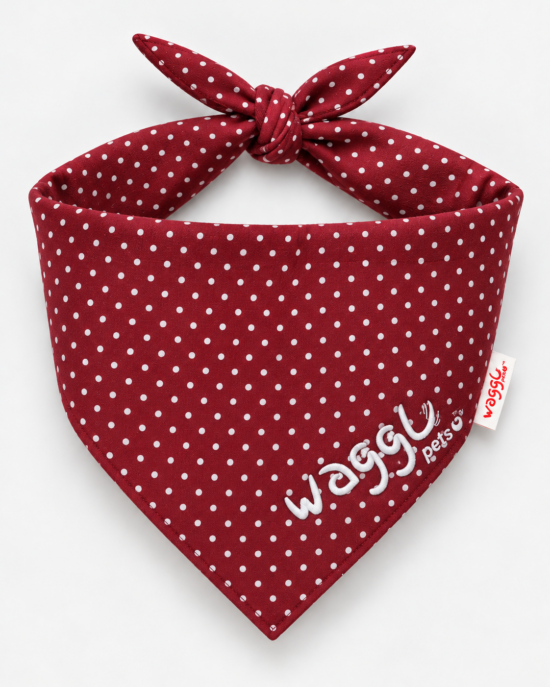 WAGGL Pets Little Dots Polka Dot Dog Bandana