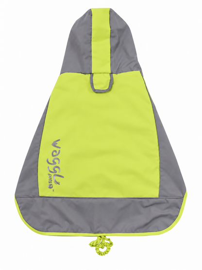 Veste imperméable à capuche pour chien Puddle Parade de WAGGL Pets