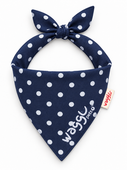 Bandana pour chien à nouer Dot & Dash de WAGGL Pets